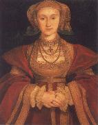 Hans holbein the younger Portrait of Anne of Clevers,Queen of England china oil painting artist